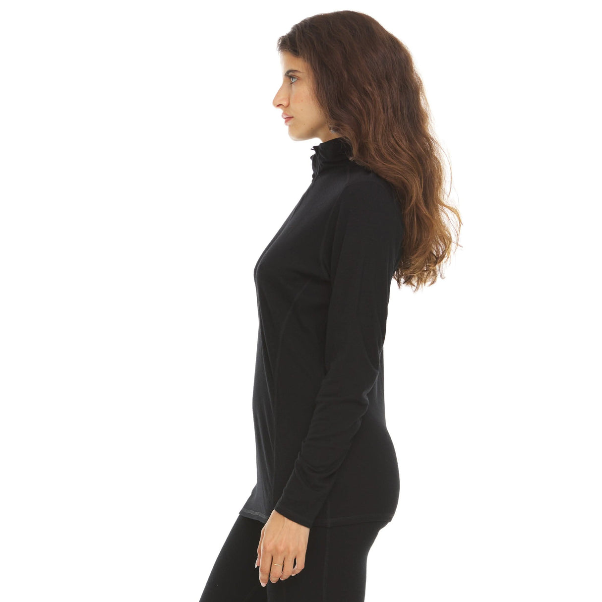 Women's Microweight Wool 1/4 Zip Woolverino