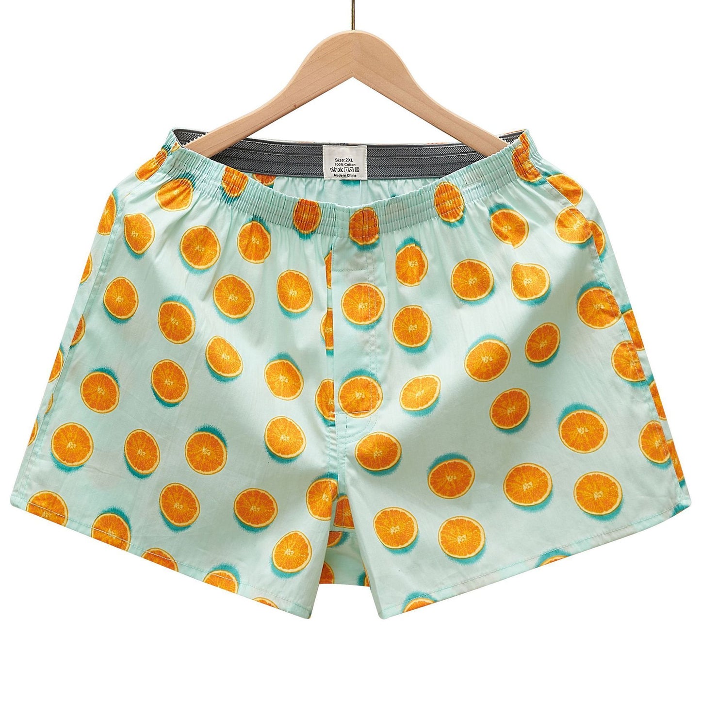 Men's Woven Printed Fashionable Boxer Shorts