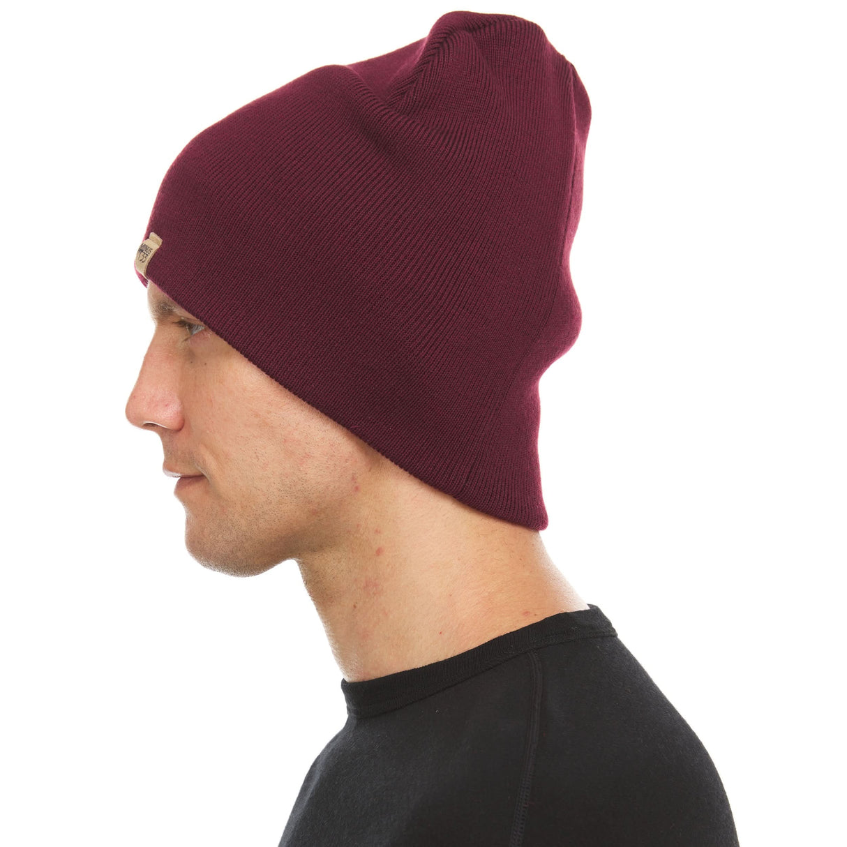 100% Merino Wool Knit Beanie