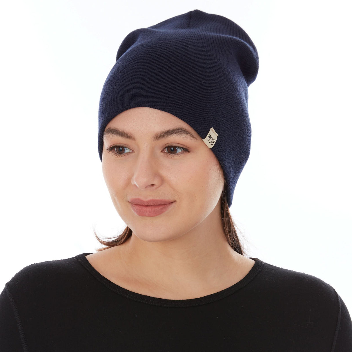 100% Merino Wool Knit Beanie