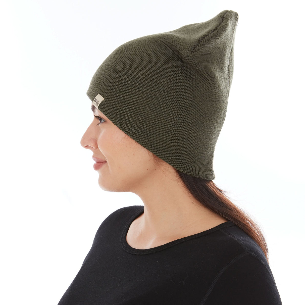 100% Merino Wool Knit Beanie