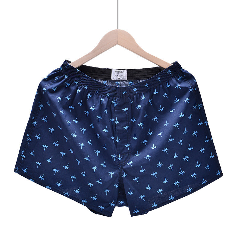 Men's Woven Printed Fashionable Boxer Shorts