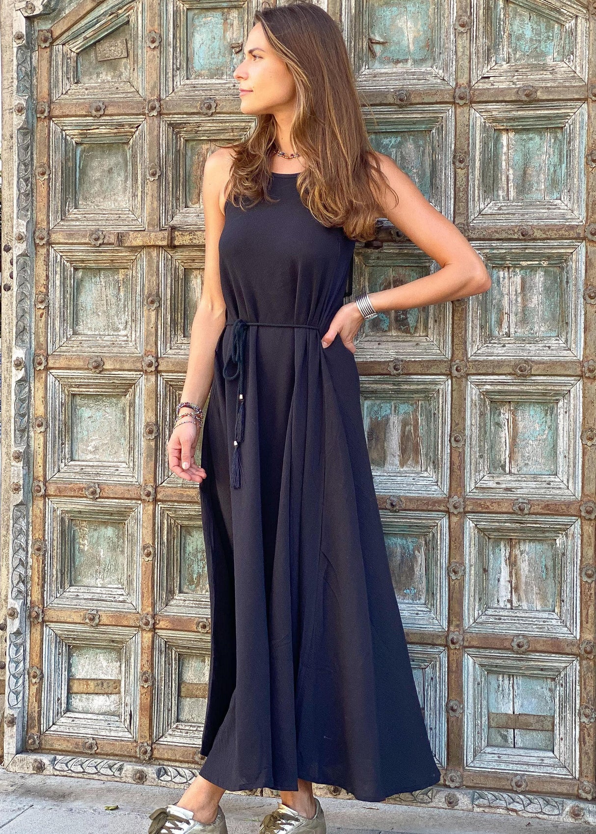 elegant maxi dress, maxidress, black dress