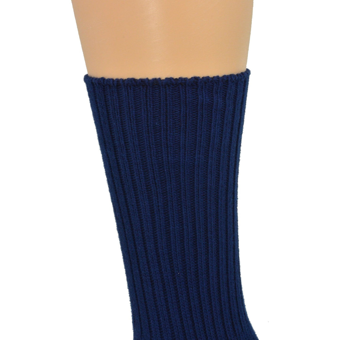 Organic Cotton Blend Socks | Midweight Unisex Athletic Crew Socks - Pack of 3 Pairs