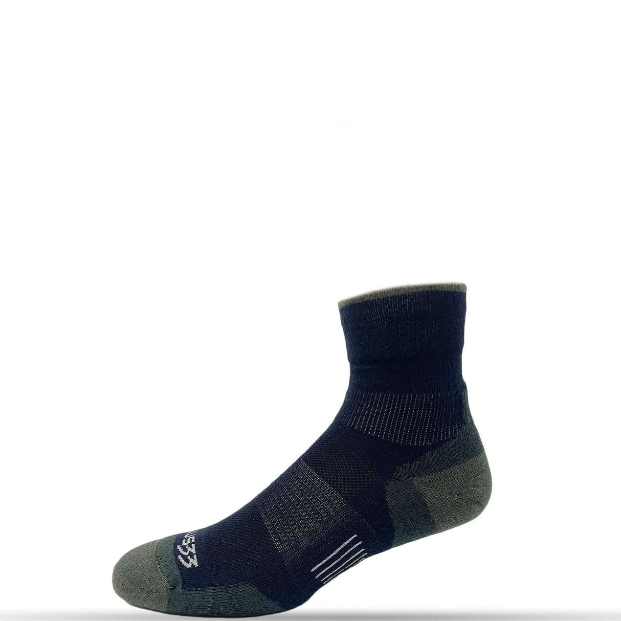 Microweight Cushion Mini Crew Wool Socks | Made in U.S.A.