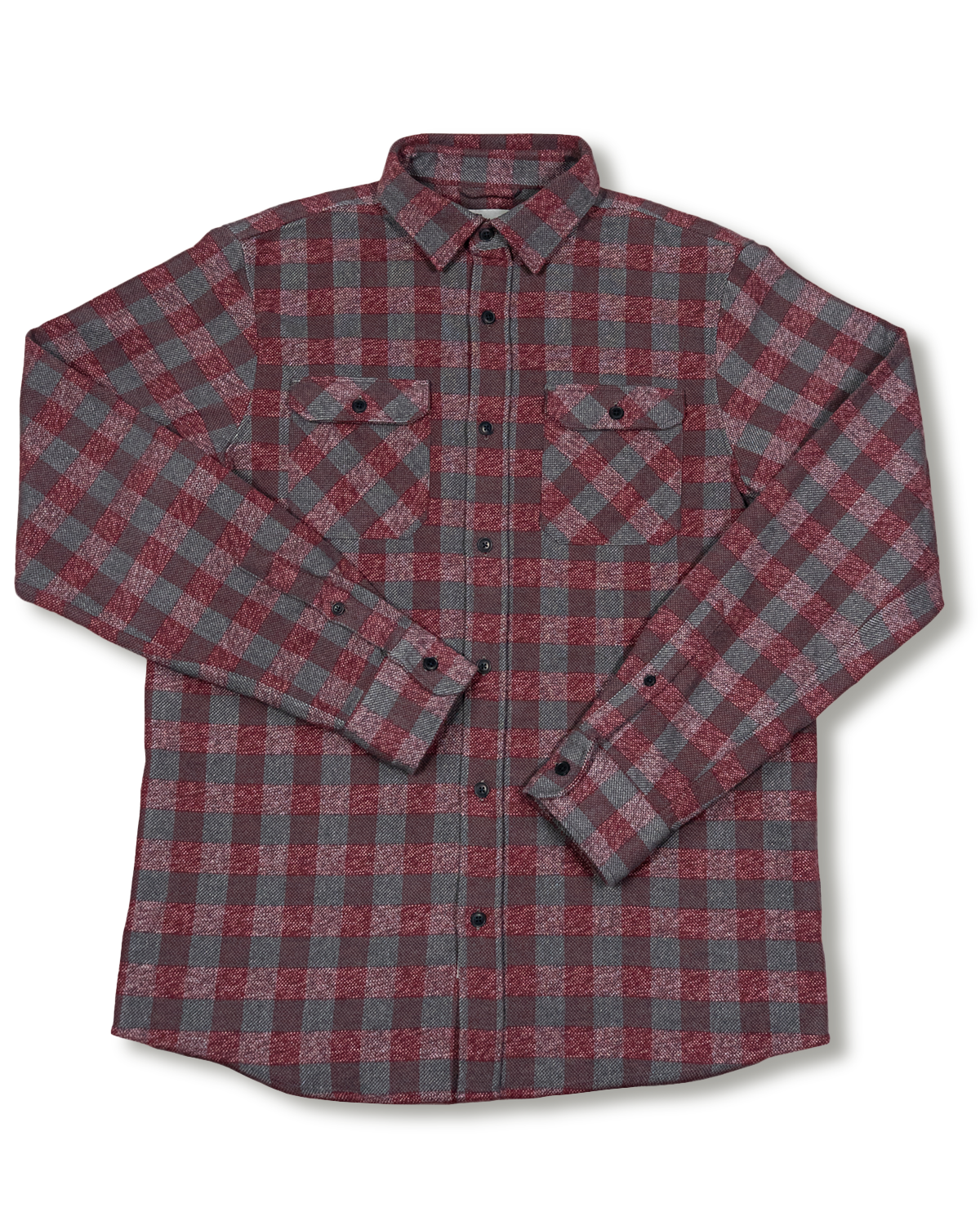 Men's Grand Flannel, Burgundy