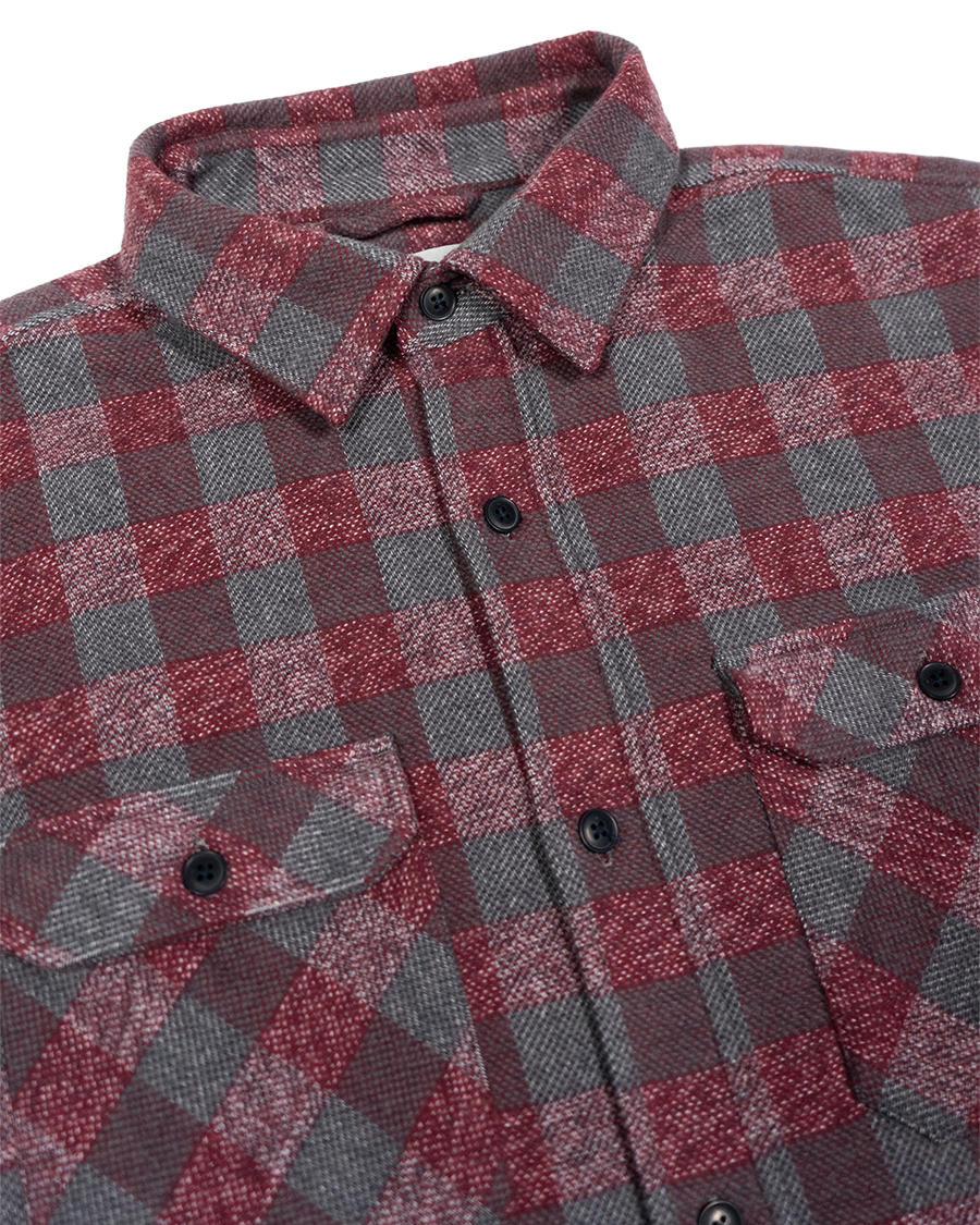 Men's Grand Flannel, Burgundy
