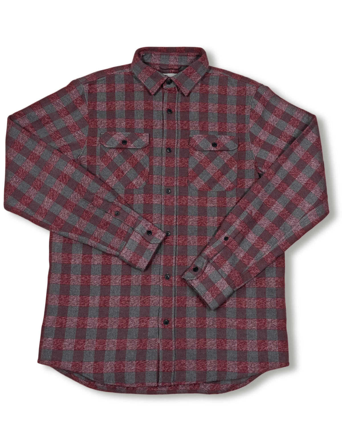 Men's Grand Flannel, Burgundy