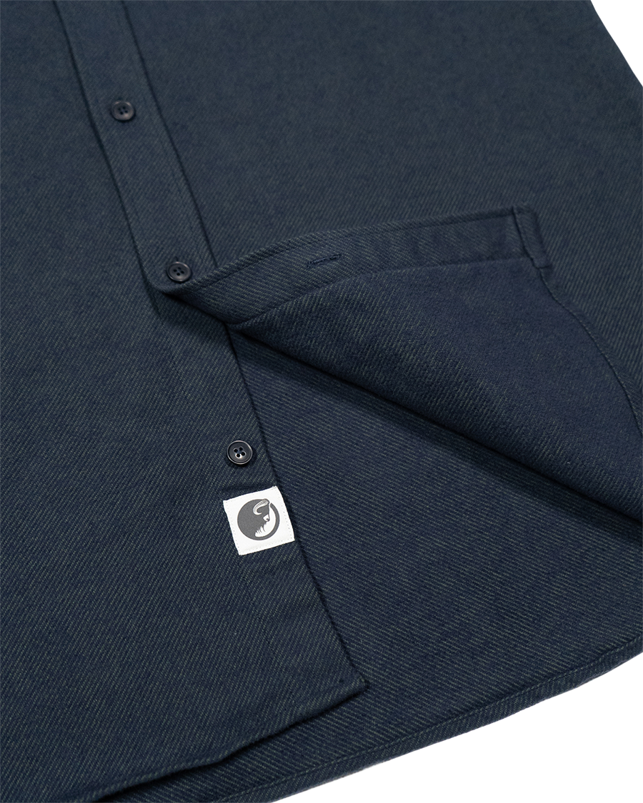 Men's Grand Flannel Shirt, Navy