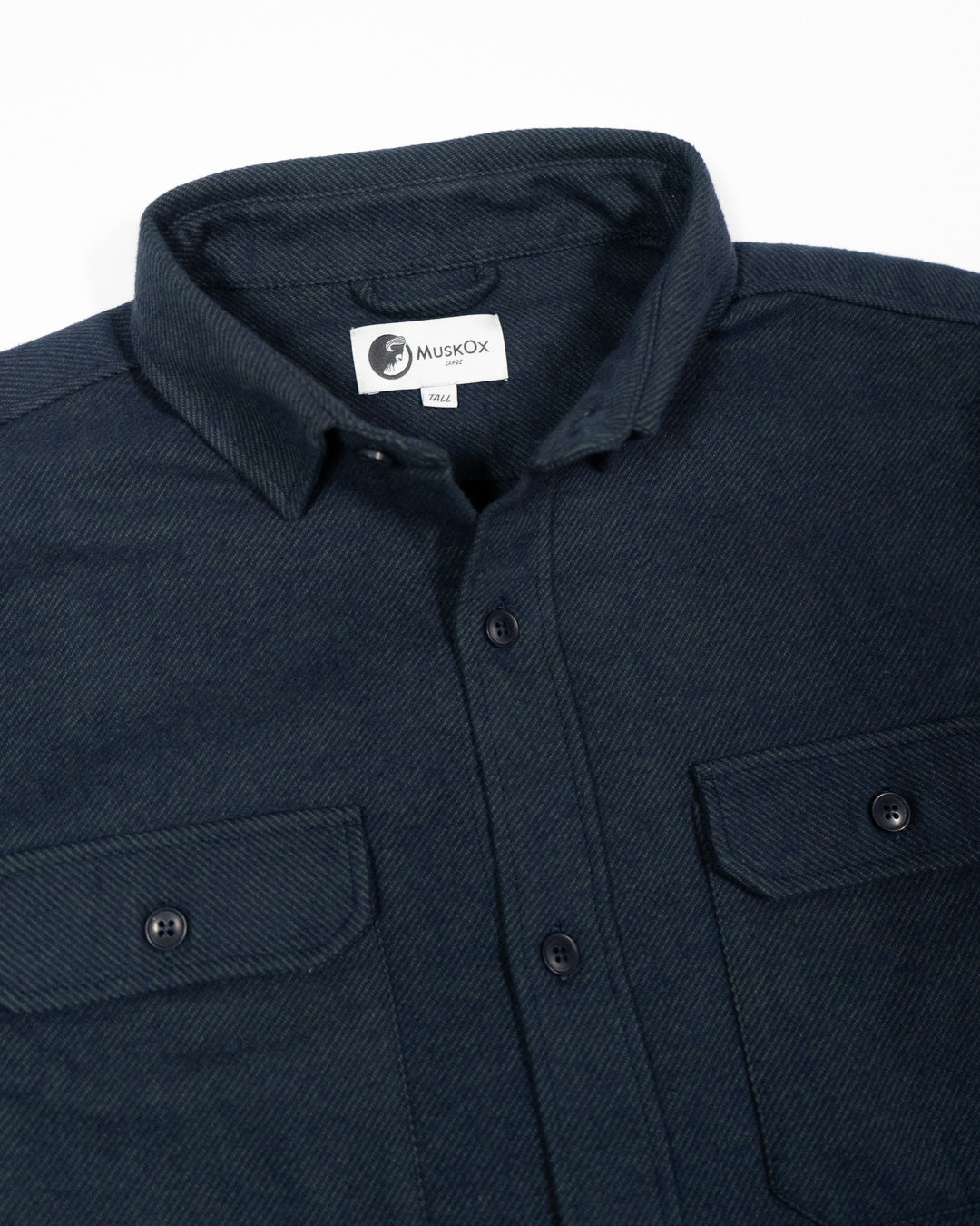 Men's Grand Flannel Shirt, Navy