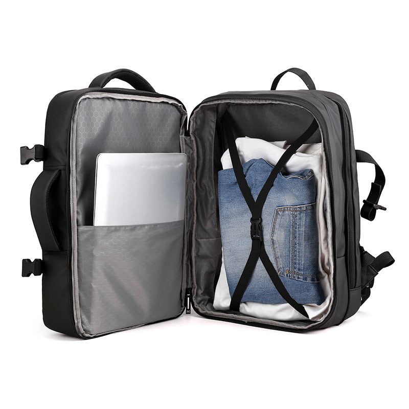 Computer Laptop Backpack | High-Quality Nylon Notebook Backbag USB