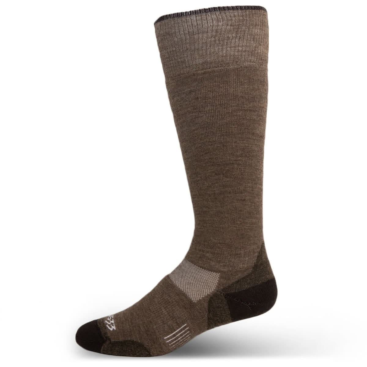 Over the Calf Lightweight Wool Socks Mountain Heritage