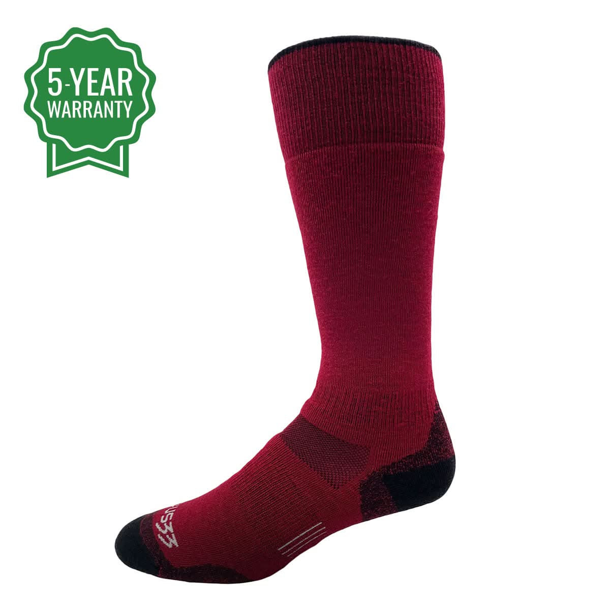 Over the Calf Lightweight Wool Socks Mountain Heritage