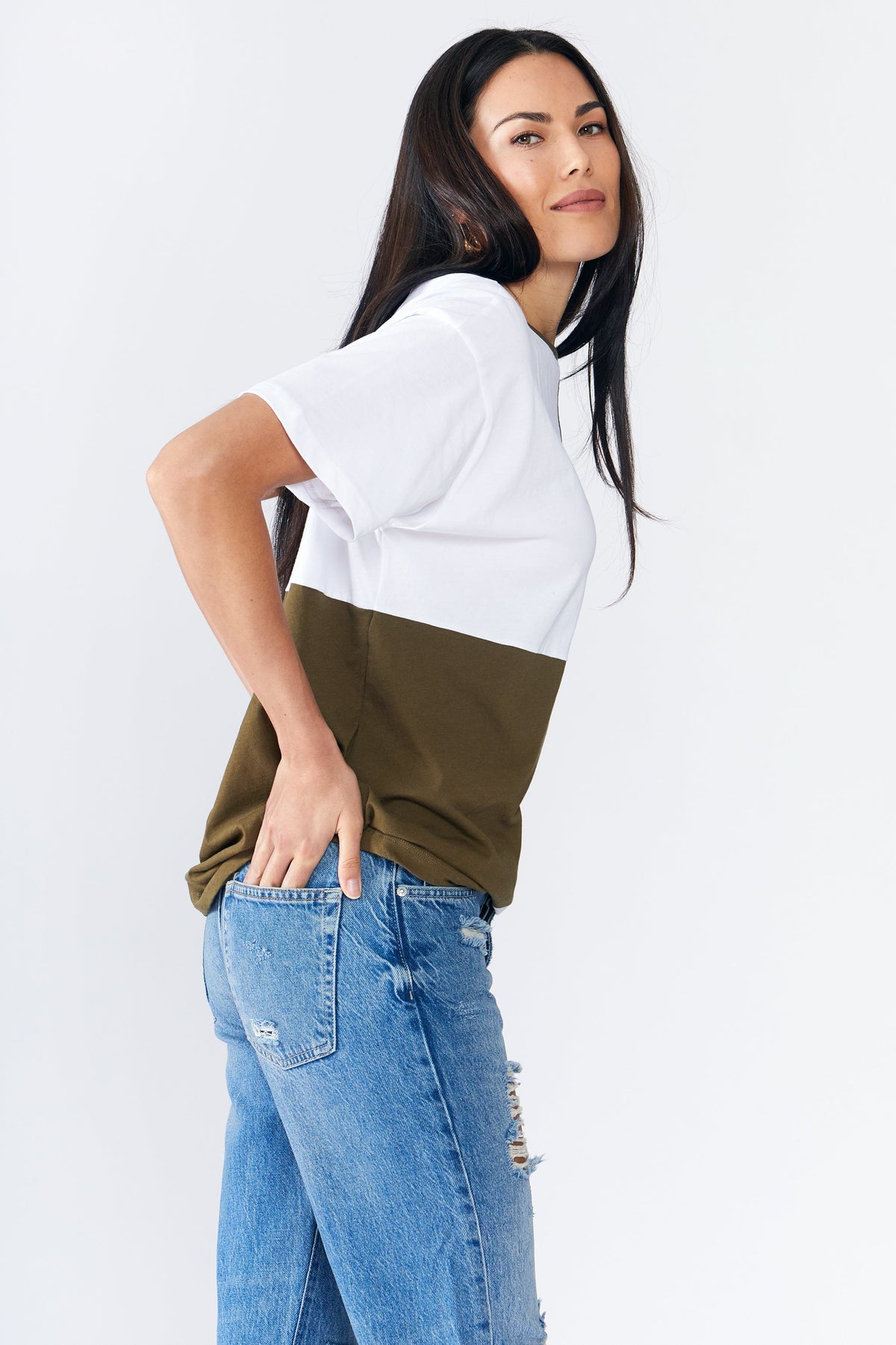 Billie 100% Organic Peruvian Cotton Jersey - Boyfriend Tee