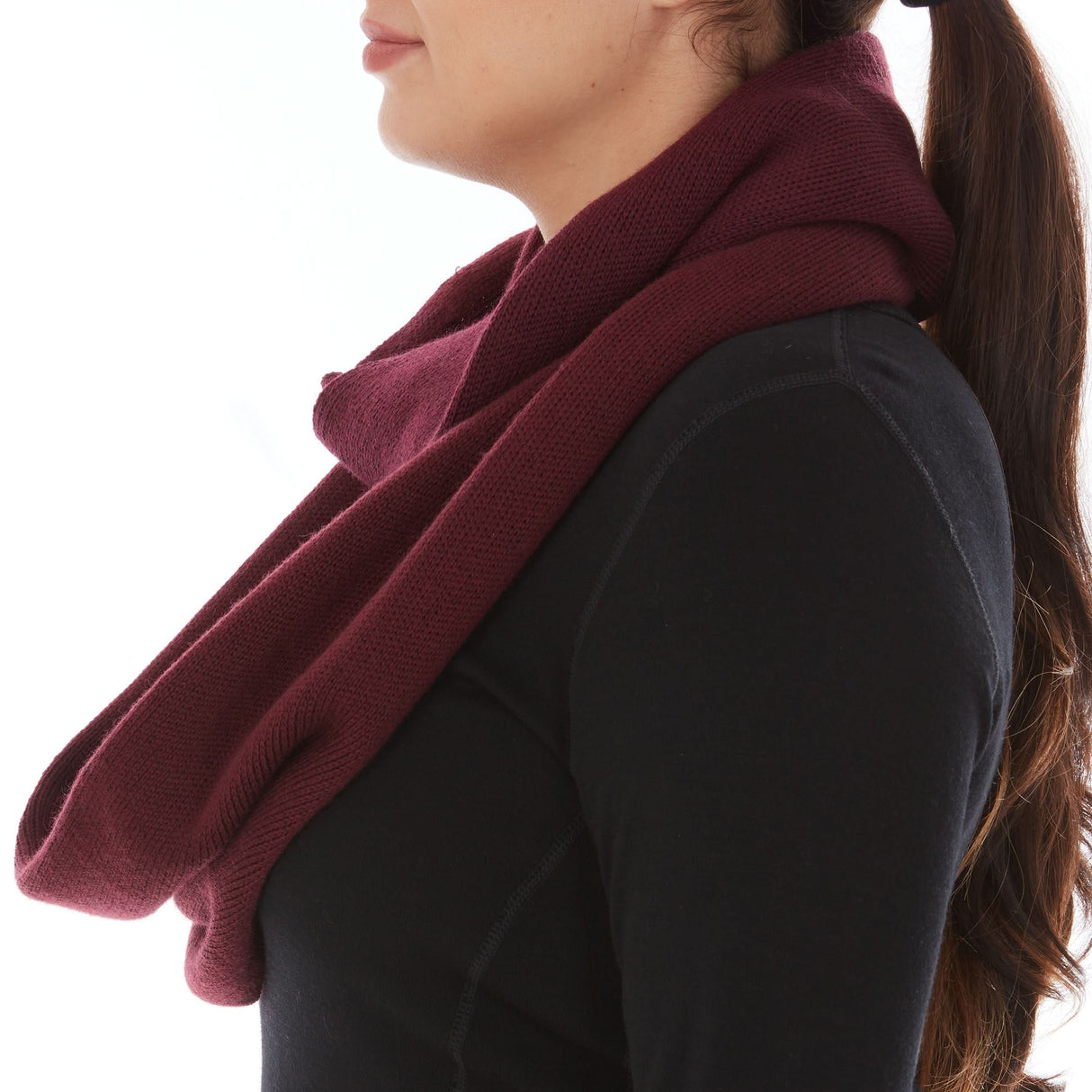 Everyday Knit Infinity Loop Scarf 100% Merino Wool