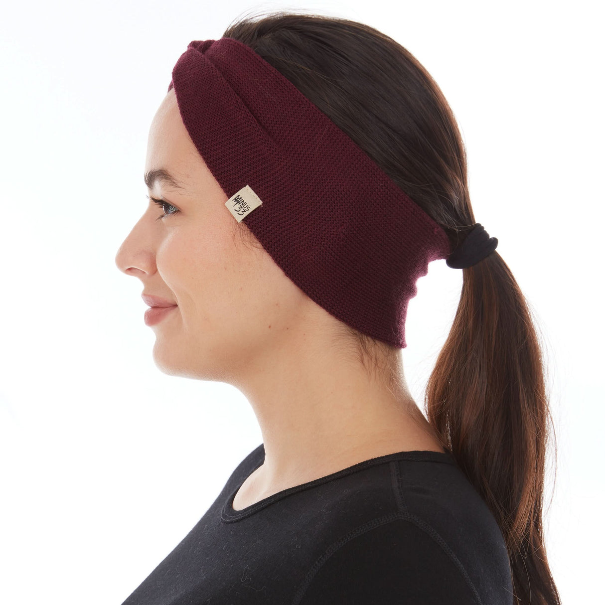 Knit Twist Headband - Midweight, 100% Merino Wool