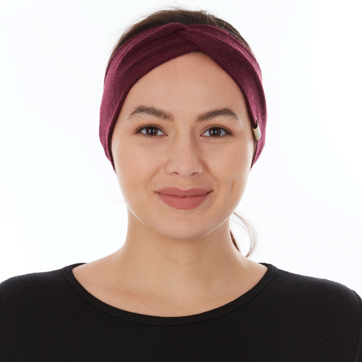 Knit Twist Headband - Midweight, 100% Merino Wool