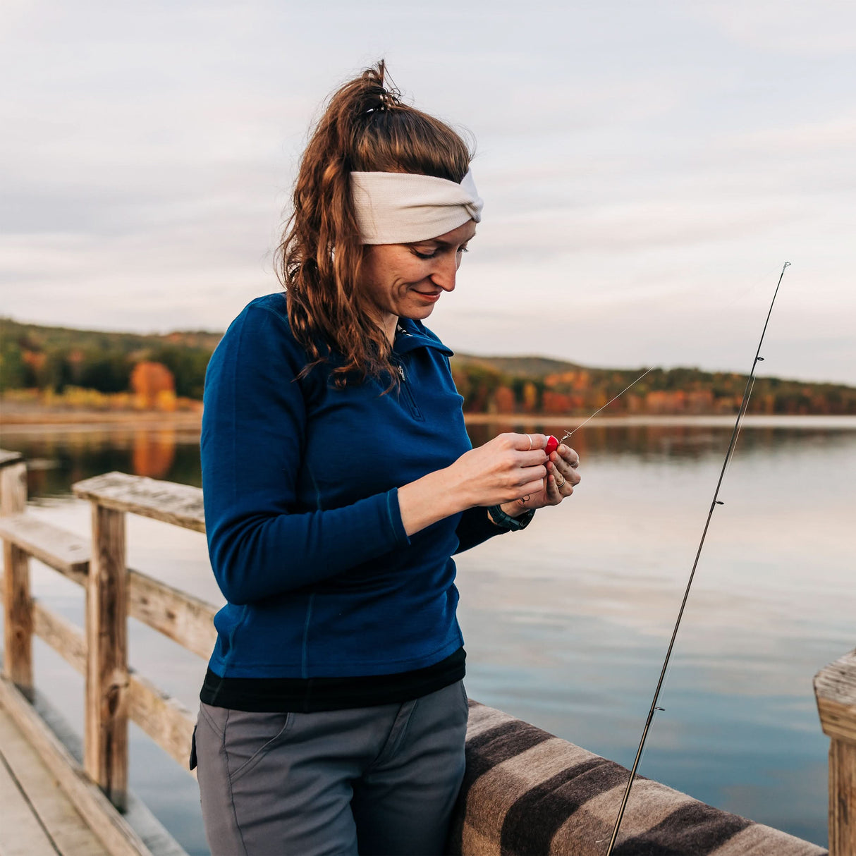 Knit Twist Headband - Midweight, 100% Merino Wool