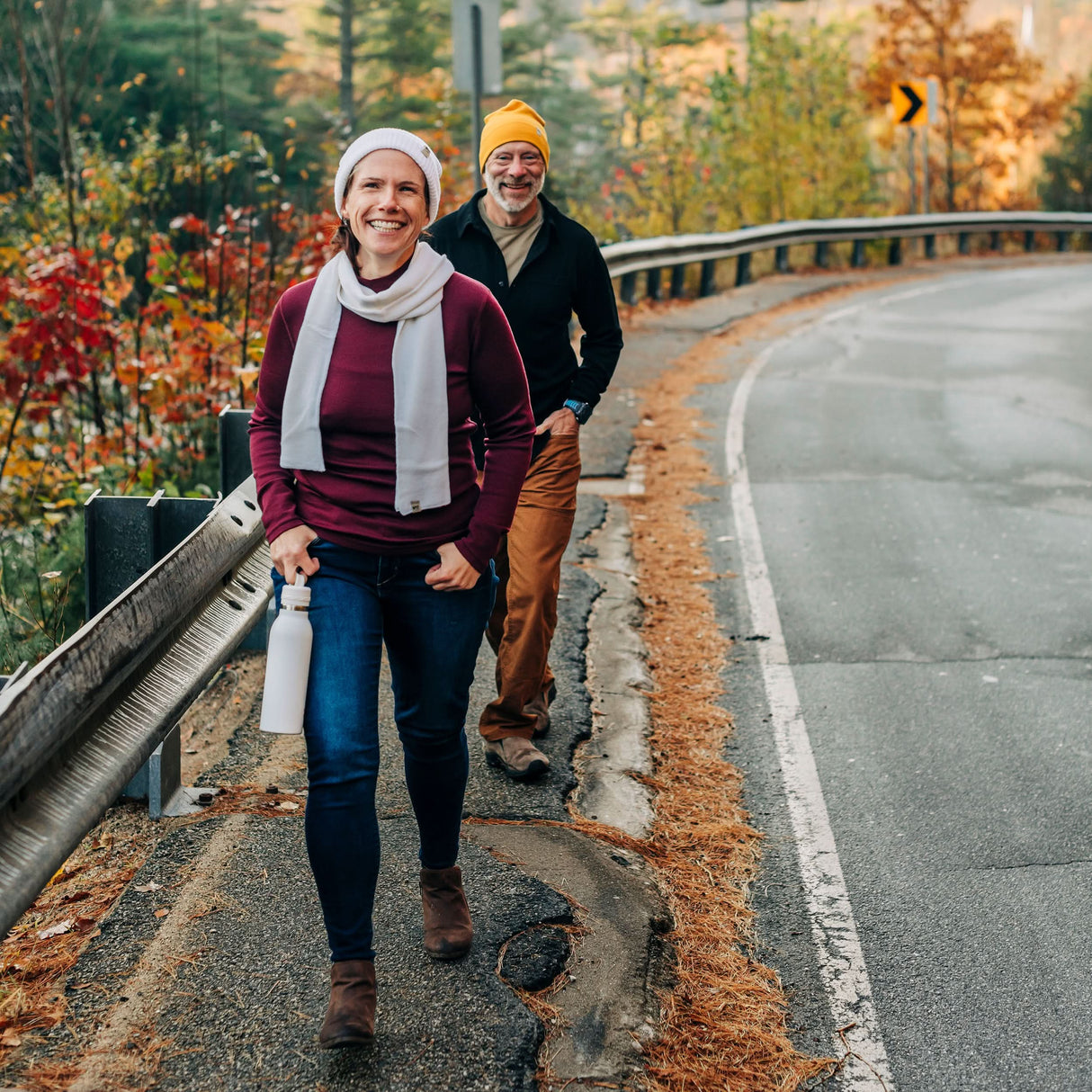 Knit Scarf, Midweight 100% Merino Wool