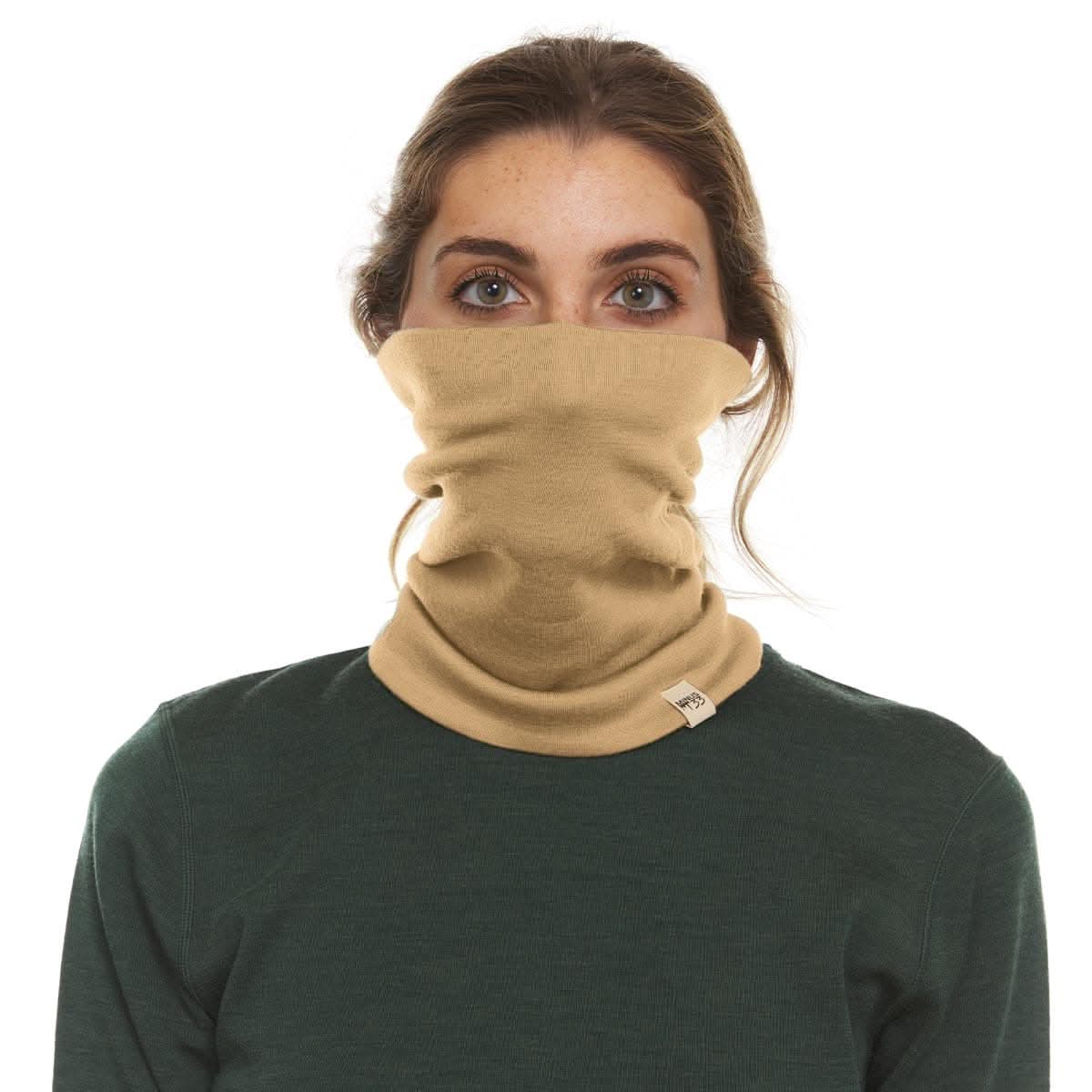 Unisex 100% Merino Wool Neck Gaiter
