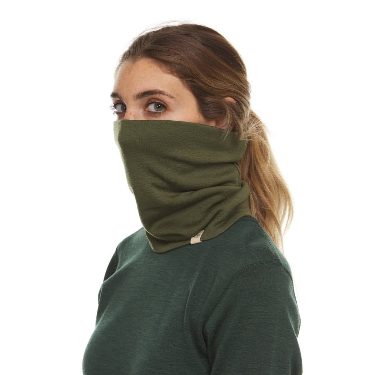 Unisex 100% Merino Wool Neck Gaiter