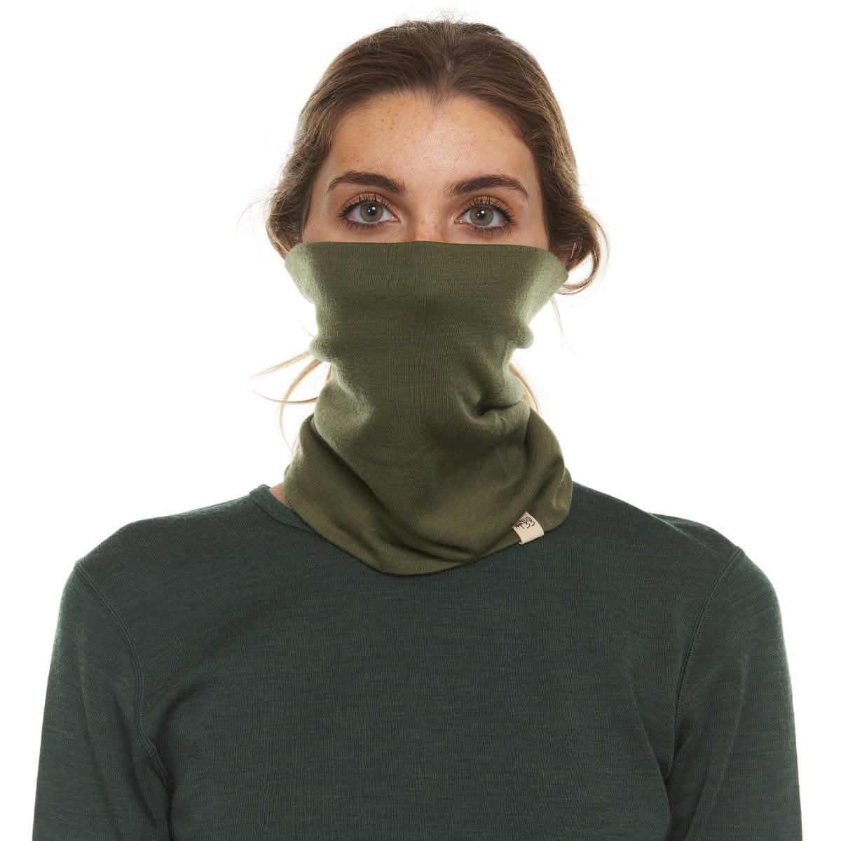 Unisex 100% Merino Wool Neck Gaiter