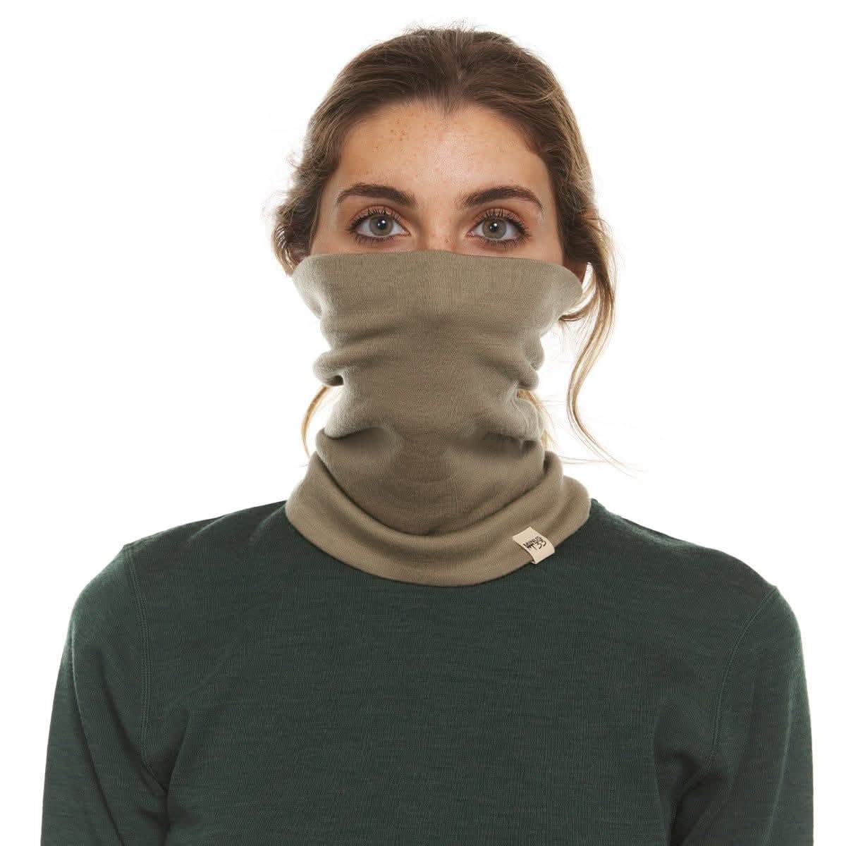Unisex 100% Merino Wool Neck Gaiter