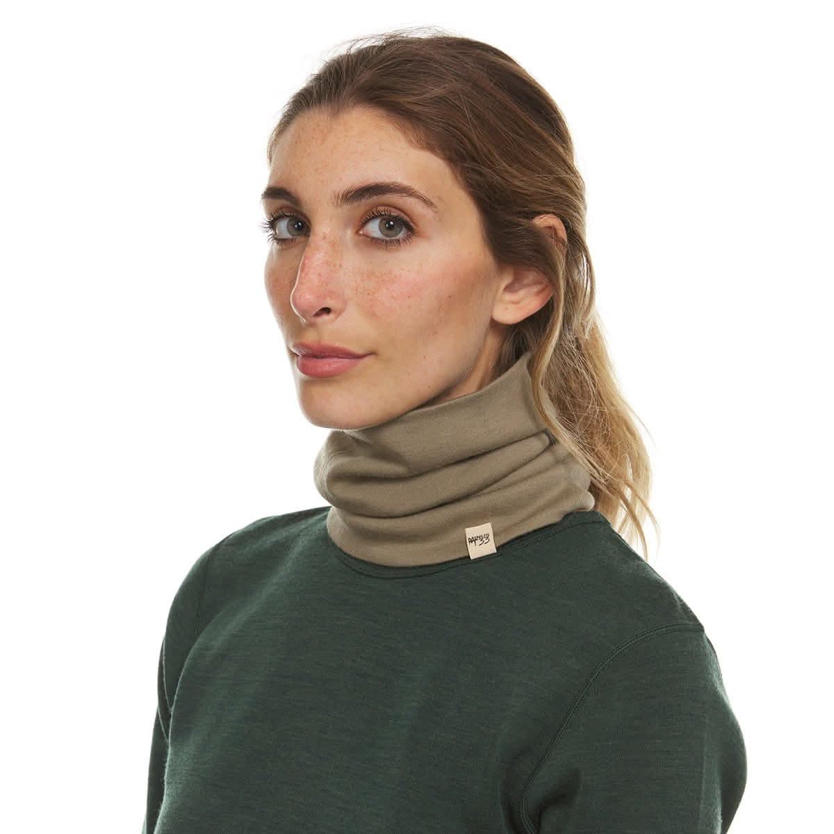 Unisex 100% Merino Wool Neck Gaiter
