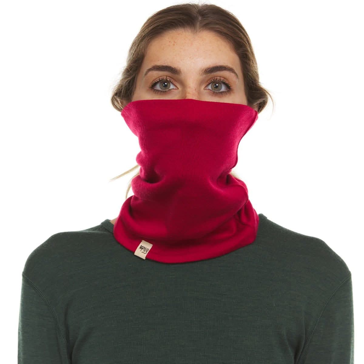 Unisex 100% Merino Wool Neck Gaiter