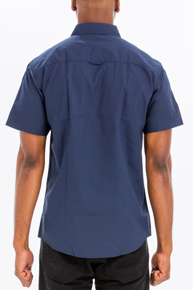 Men's Two Pocket Button Down Shirt, Men's Shirts