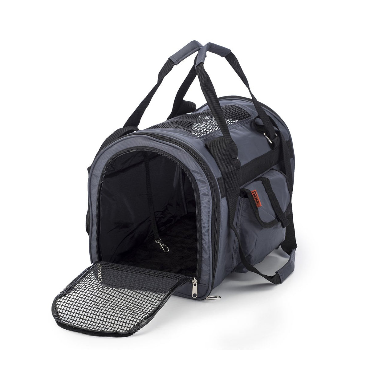 Vented Pet Carrier with leash
