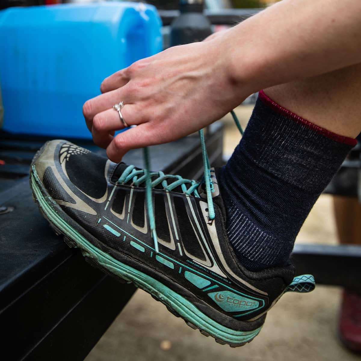 Microweight Cushion Wool Crew Socks Mountain Heritage