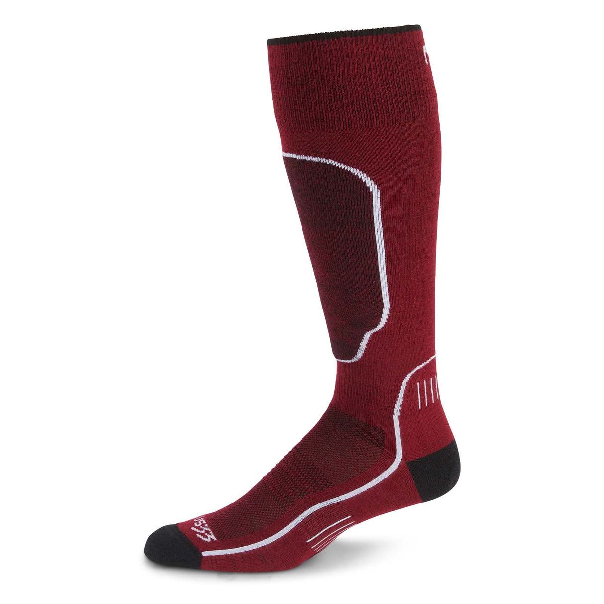 Over The Calf Microweight Wool Ski Socks Mountain Heritage Elite