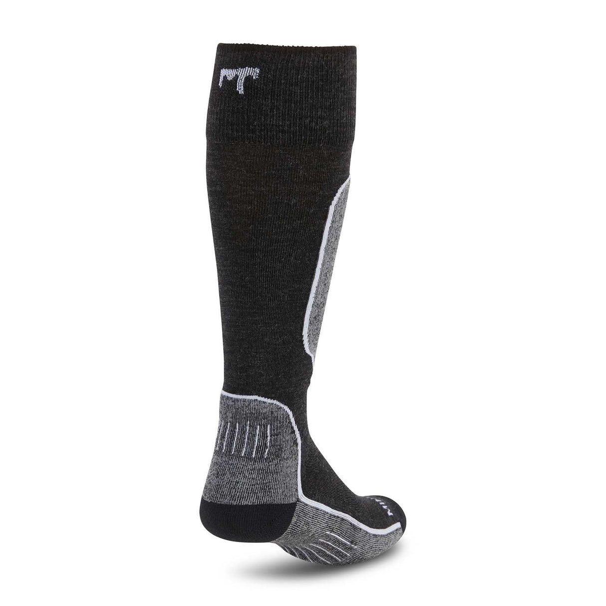 Over The Calf Microweight Cushion Wool Ski Socks, Mountain Heritage Elite