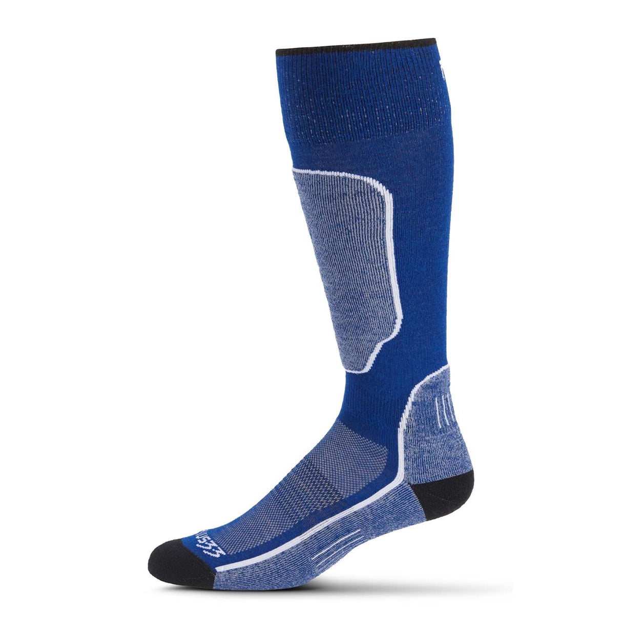 Over The Calf Microweight Cushion Wool Ski Socks, Mountain Heritage Elite