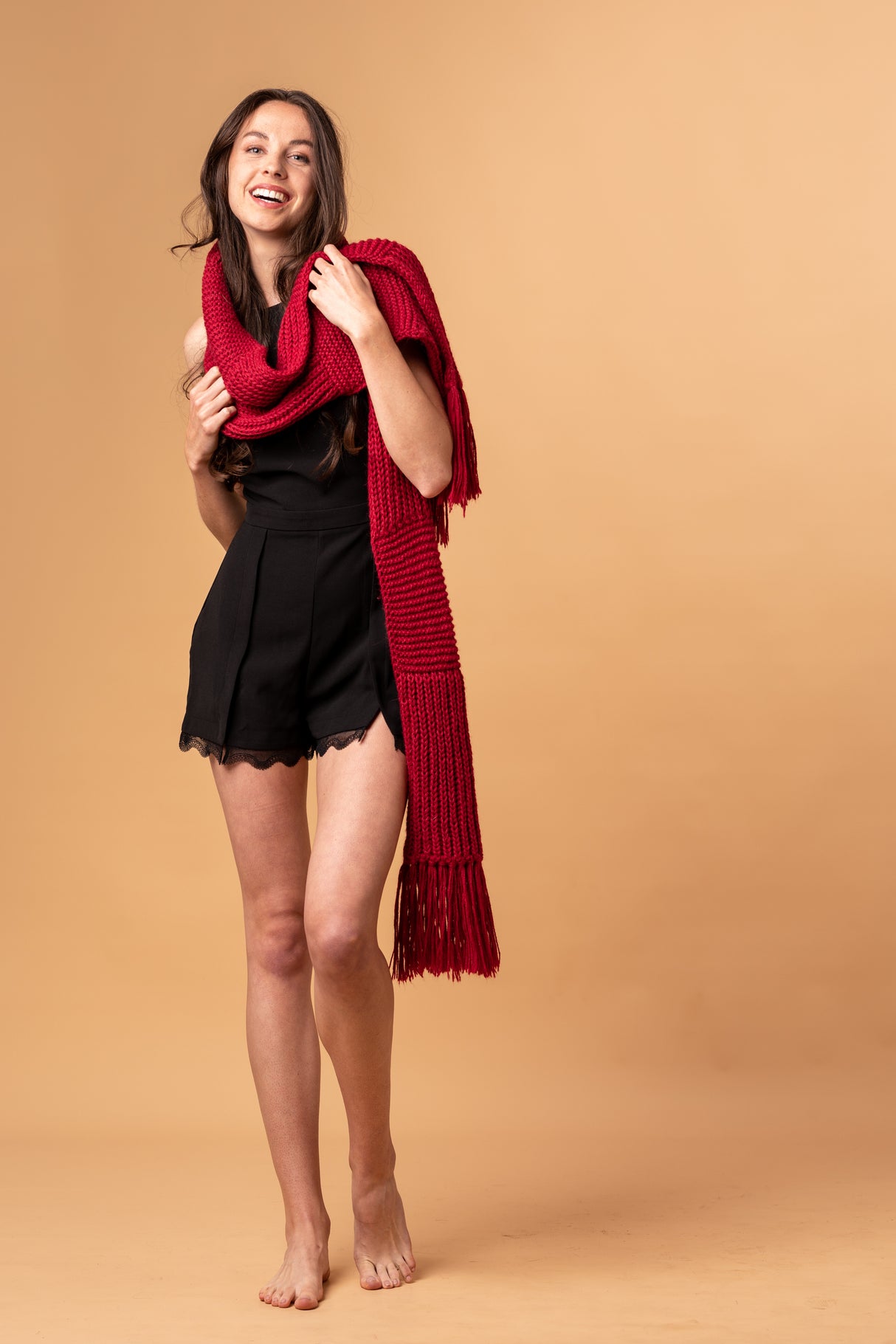 100% Royal Alpaca Scarf, Baby Alpaca Wool Scarf