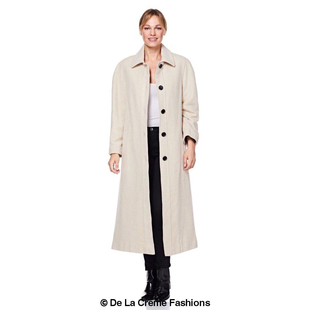 female wool coats, ladies' long coat