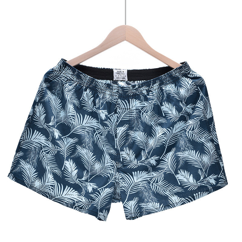 Men's Woven Printed Fashionable Boxer Shorts