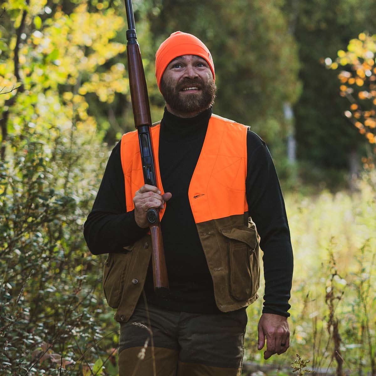 Men's 100% Merino Wool Turtleneck - Midweight by Kinsman