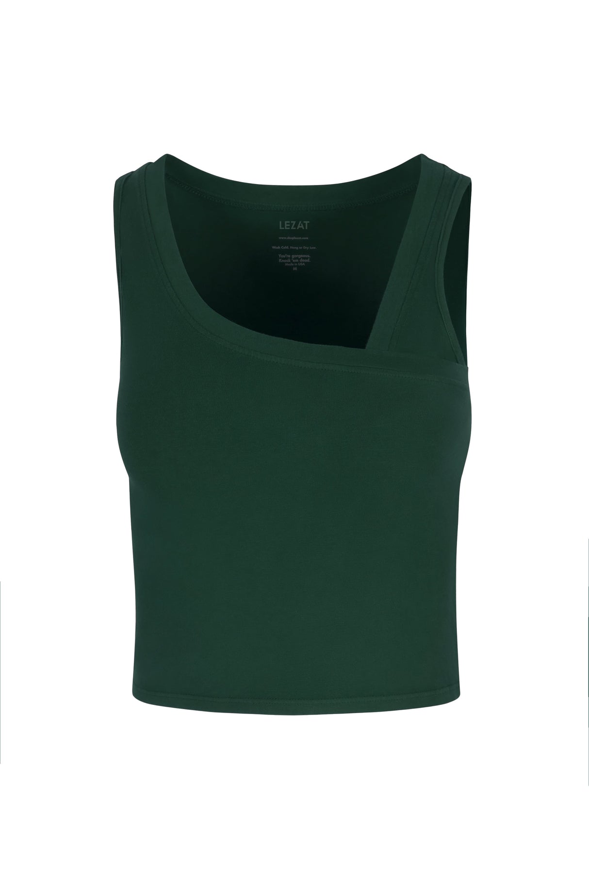 Eden Asymmetrical Organic Cotton Tank