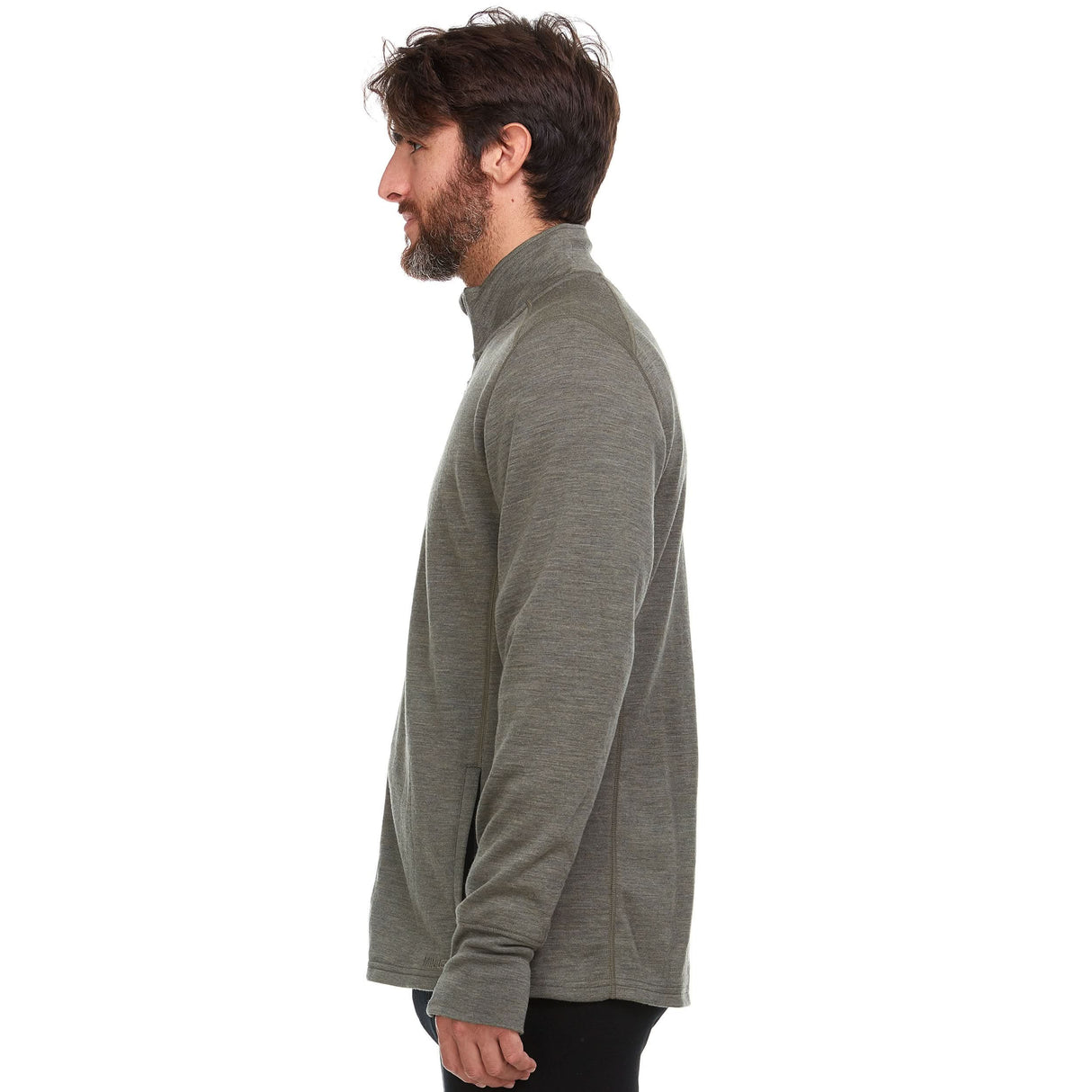Men's Heavyweight Wool Full Zip Wilderness