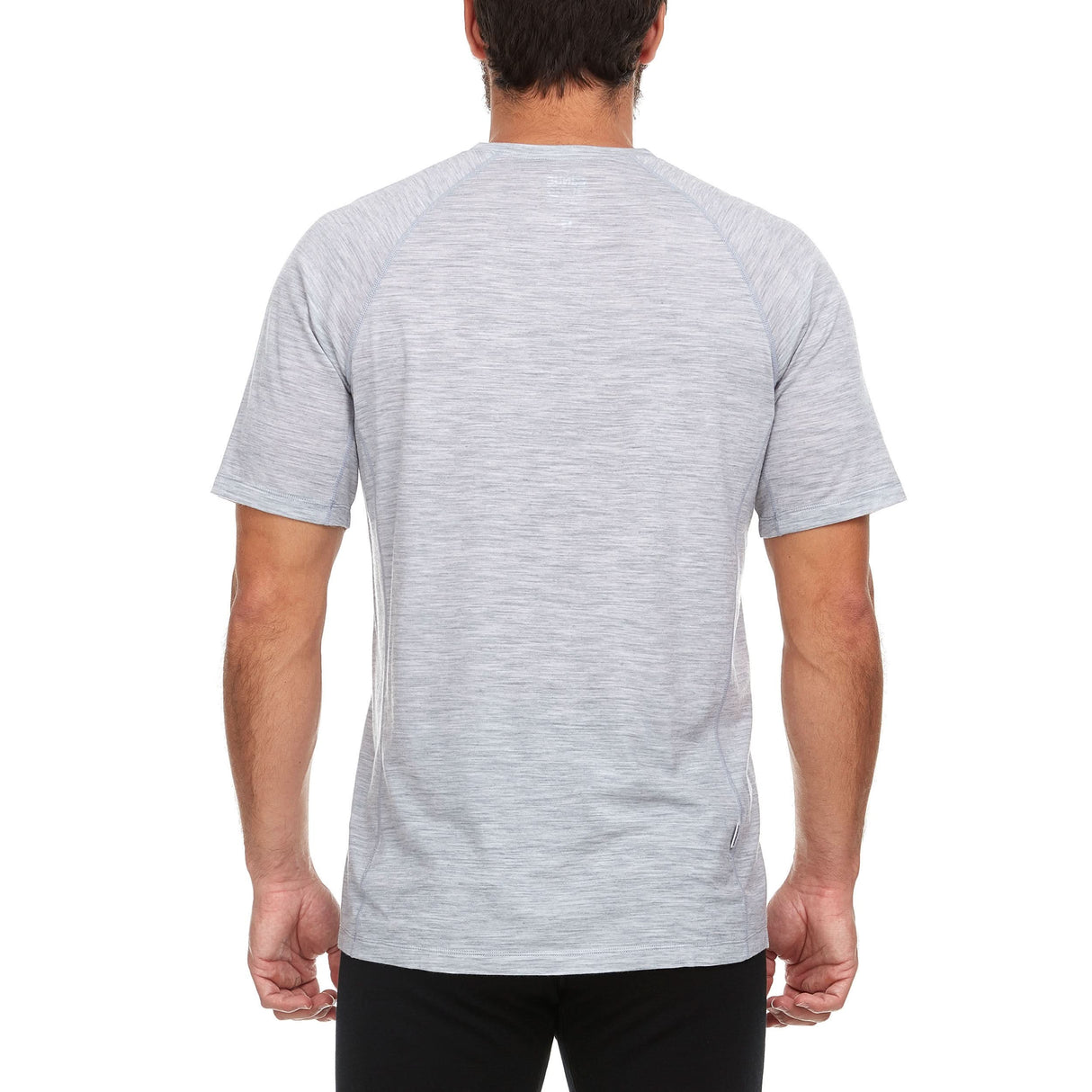 Men's Microweight Wool V-Neck T-Shirt Woolverino