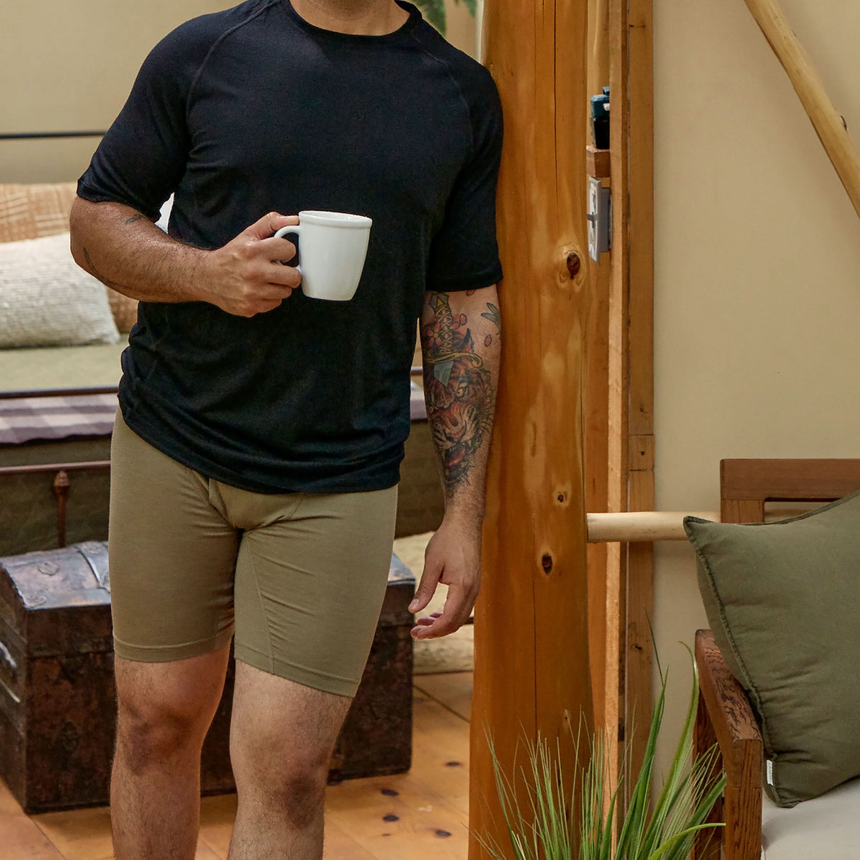 Men's Wool Boxer Briefs Woolverino