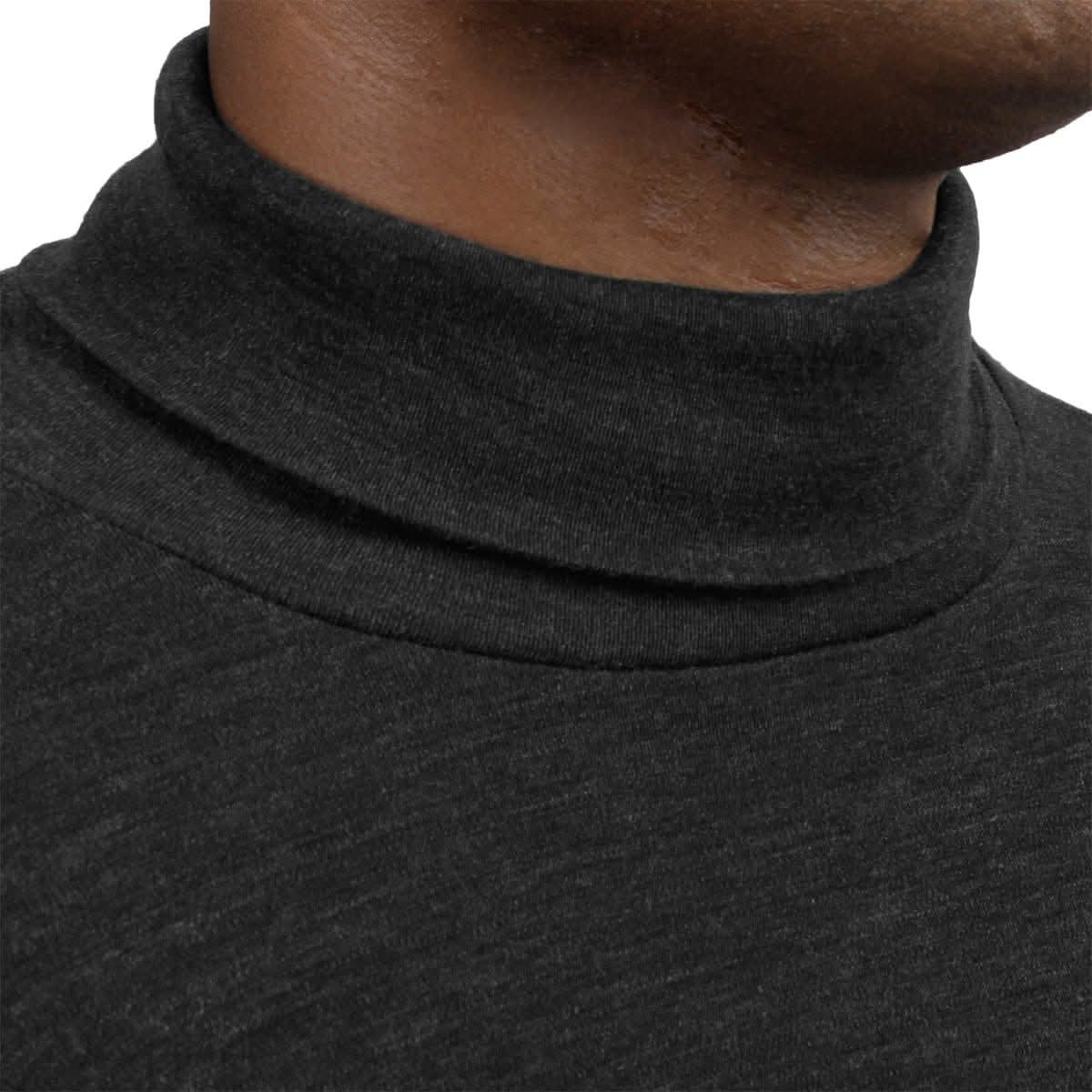Men's 100% Merino Wool Turtleneck - Midweight by Kinsman