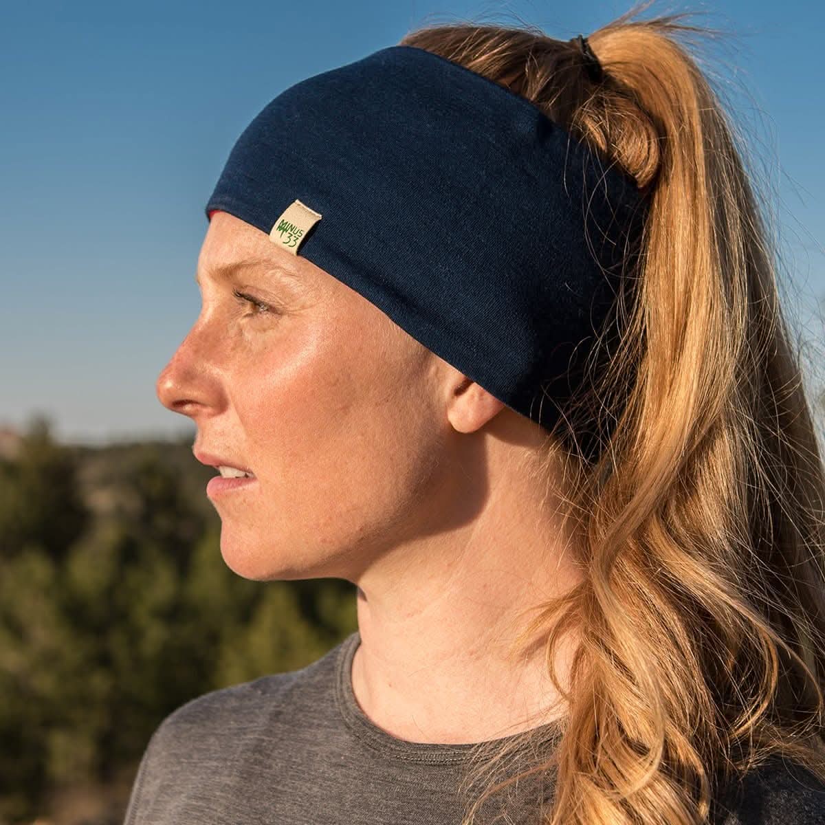 Reversible Headband 100% Merino Wool by Minus 33