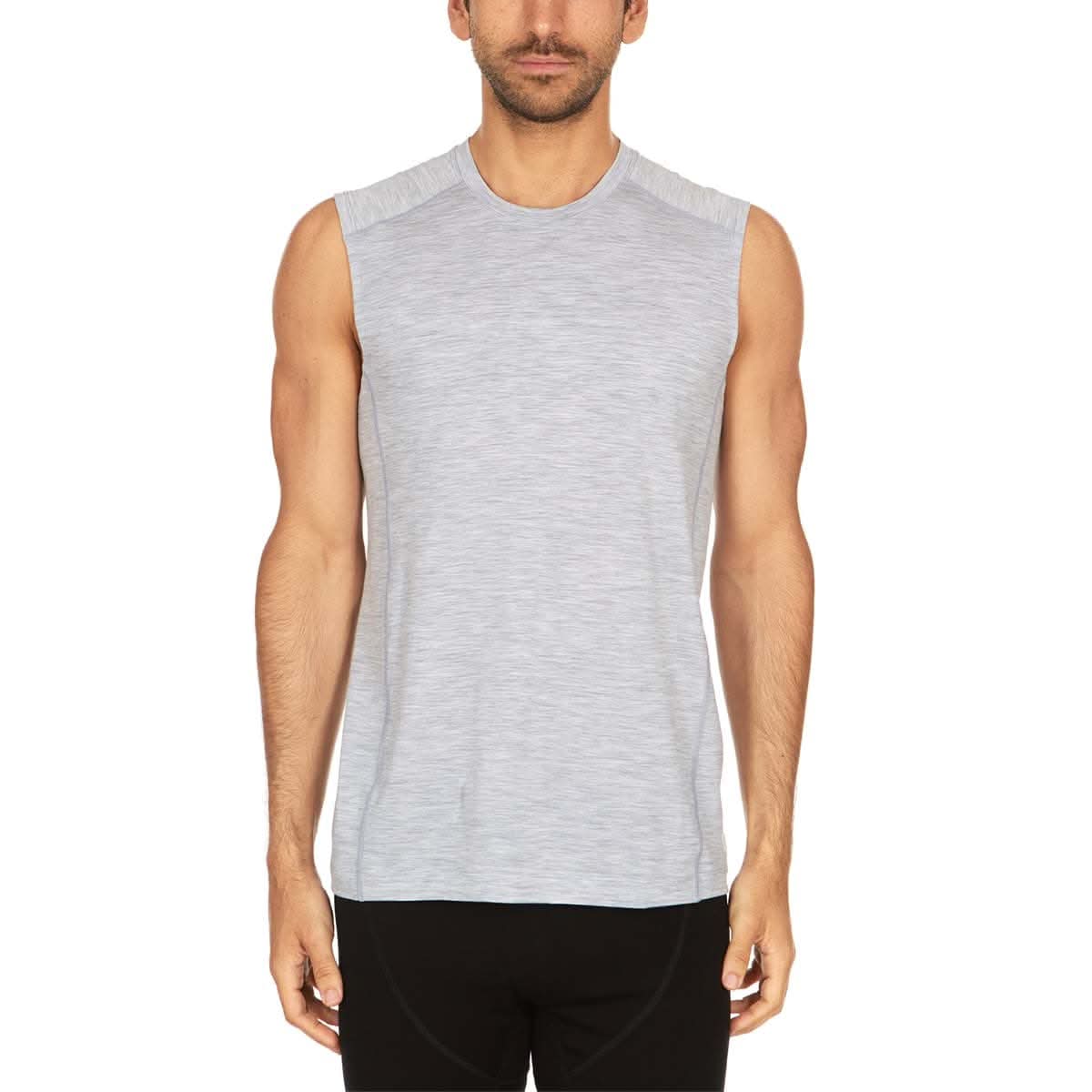 Men's Wool Sleeveless Tank Top Woolverino
