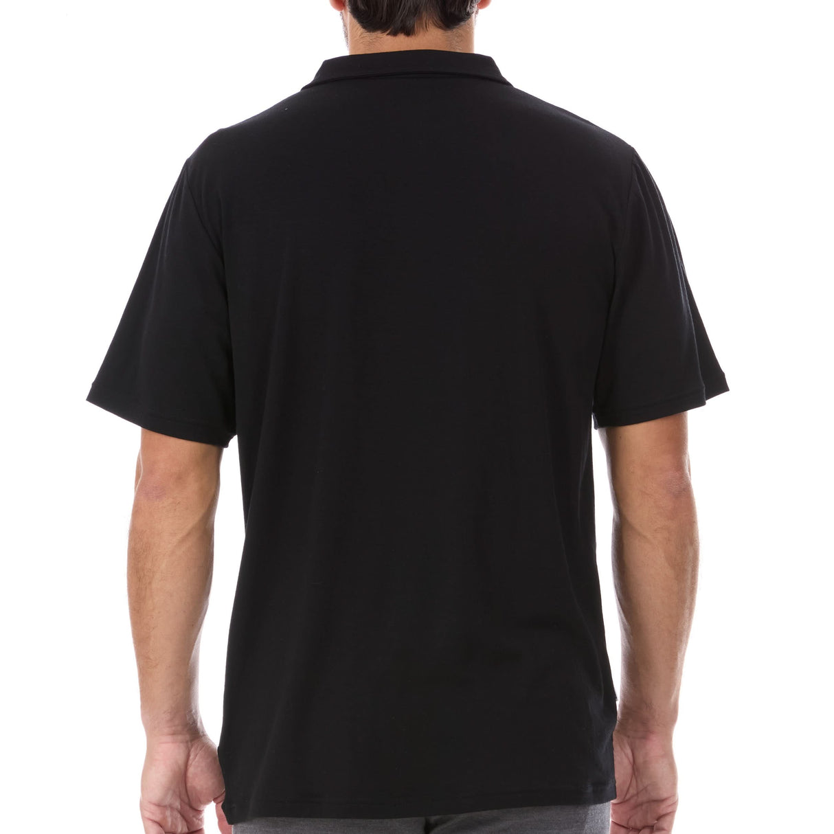 black polo, back