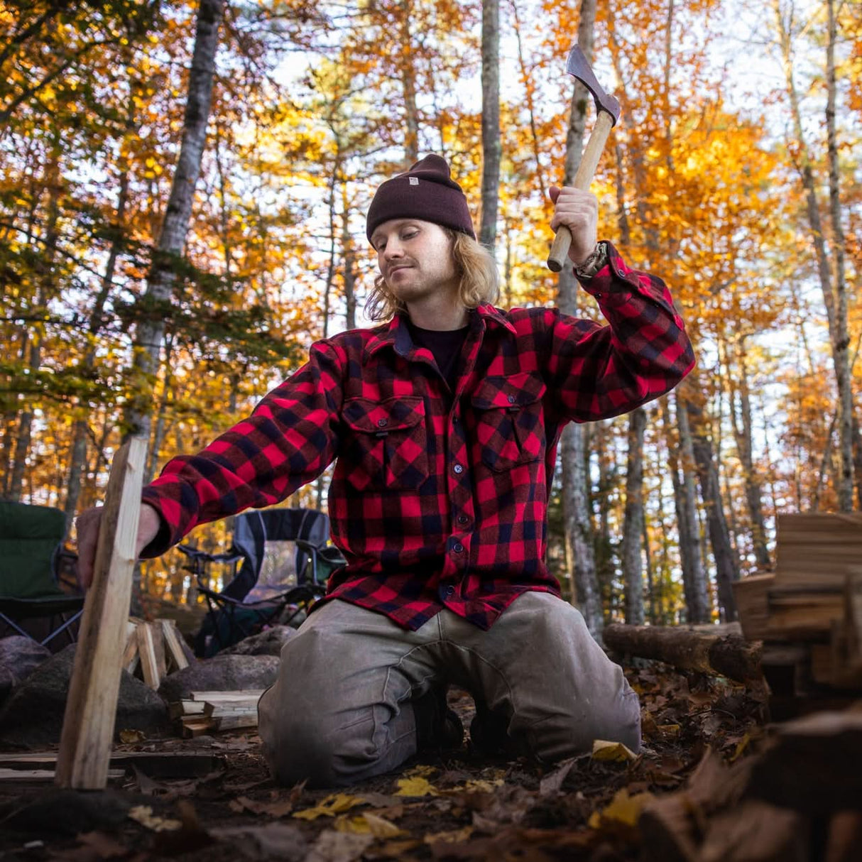 Men's Sportsman Guide Shirt White Mountain Woolen