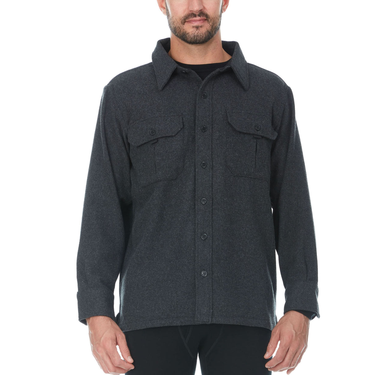 Men's Sportsman Guide Shirt White Mountain Woolen