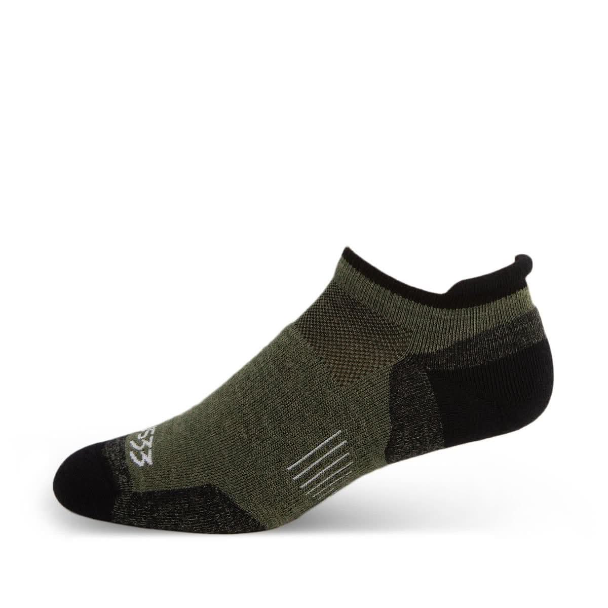 Lightweight No Show Tab Wool Socks Mountain Heritage